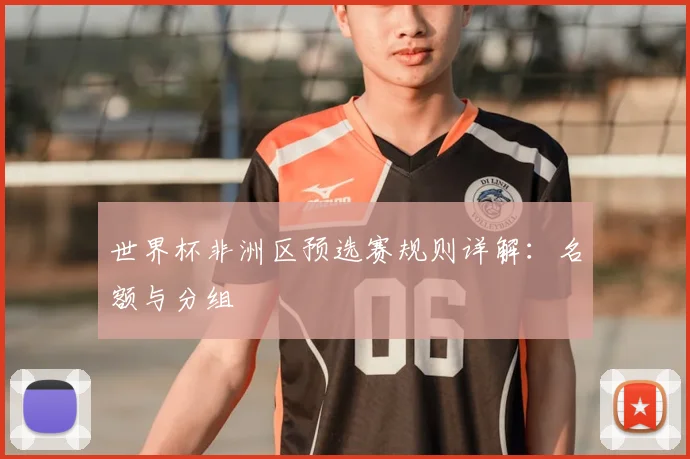 世界杯非洲区预选赛规则详解：名额与分组